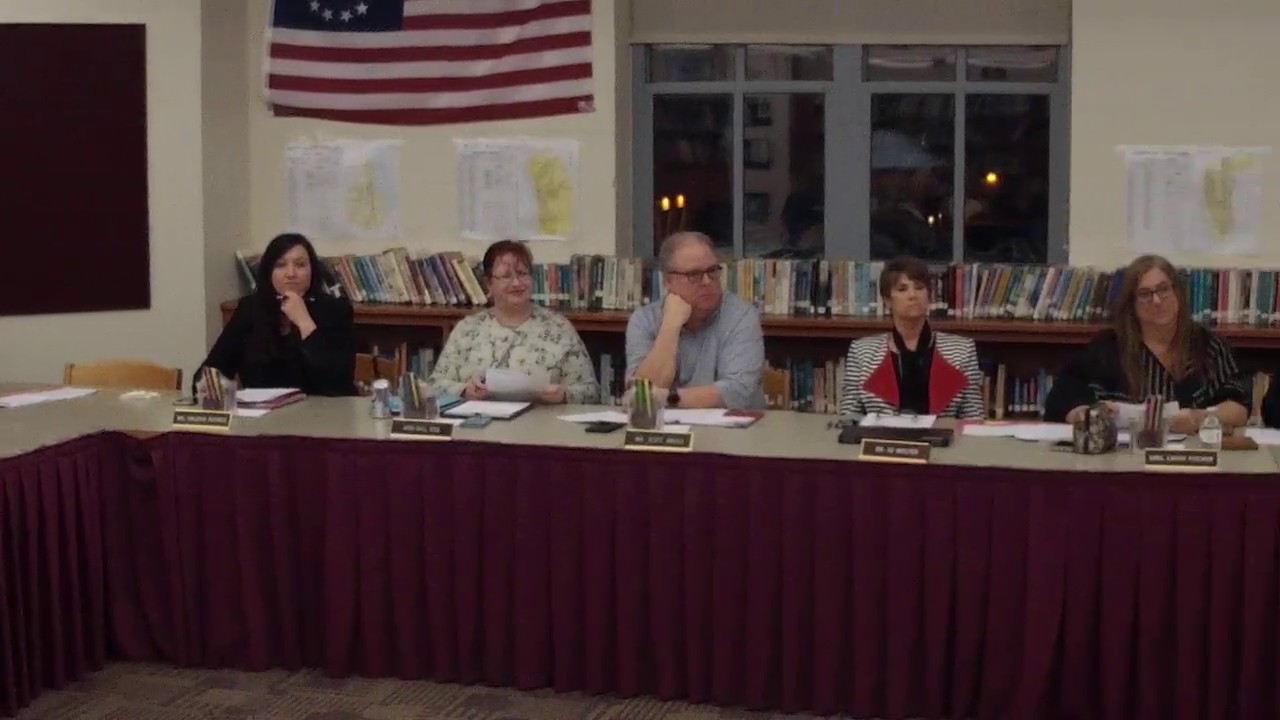 Ambridge Area School District Meet and Discuss Board Meeting 182020