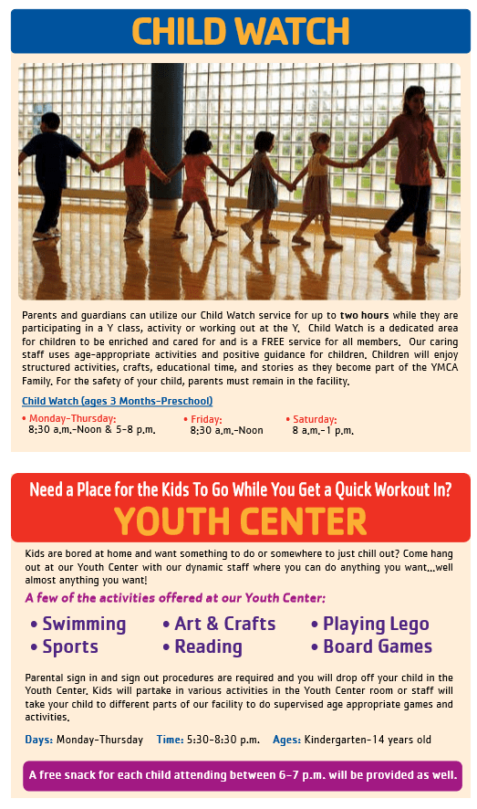 Child Watch Beaver County YMCA