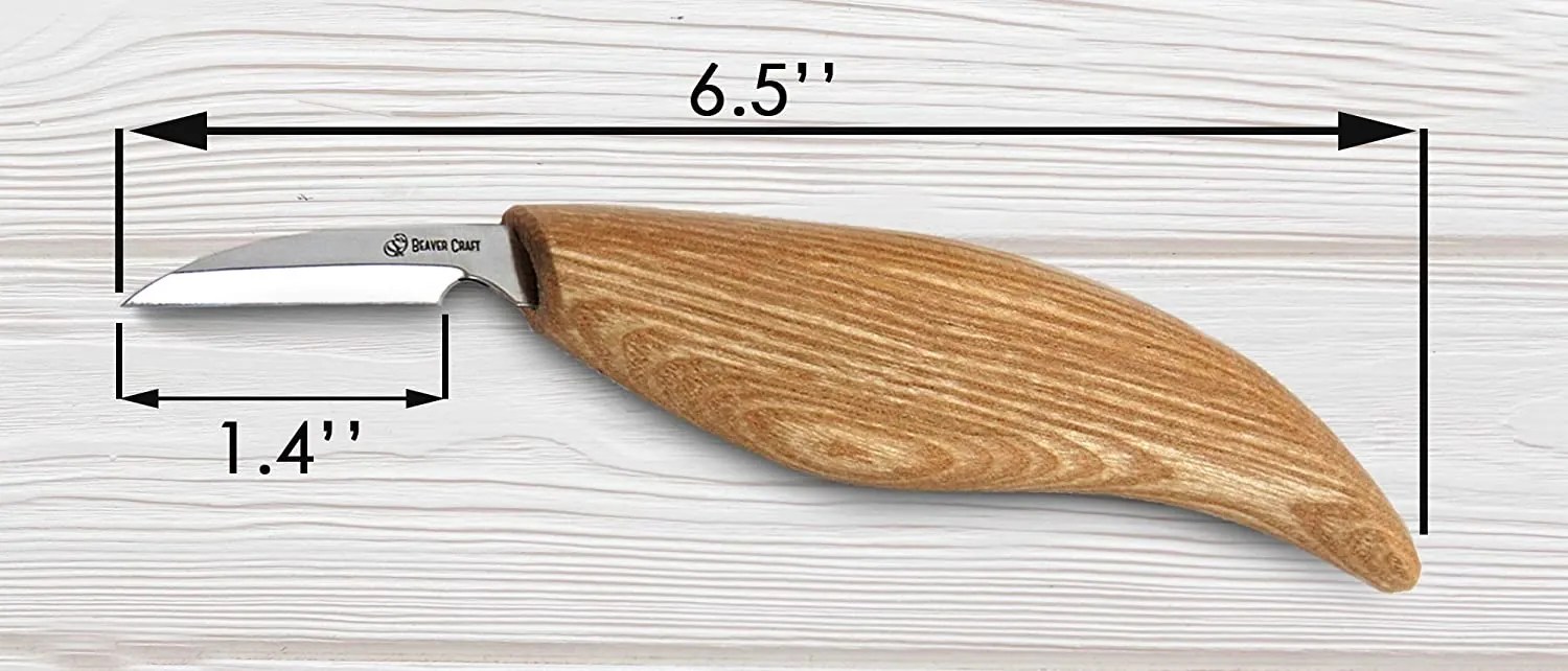Small craft wood cutting knife online BeaverCraft Tools