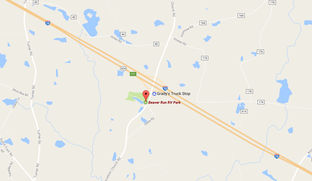 Park Map Beaver Run RV Park