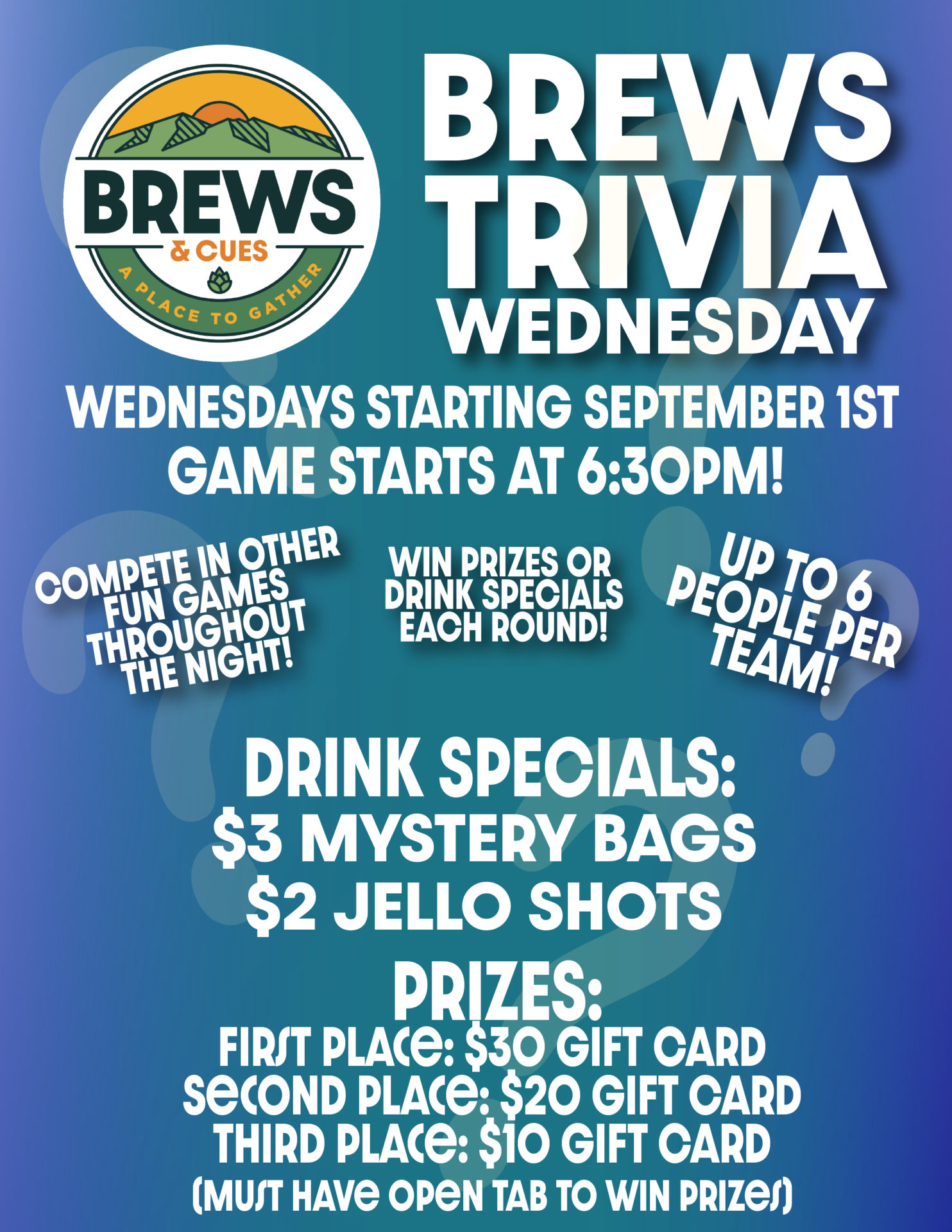 BREWS TRIVIA! Beaver Street Brewery