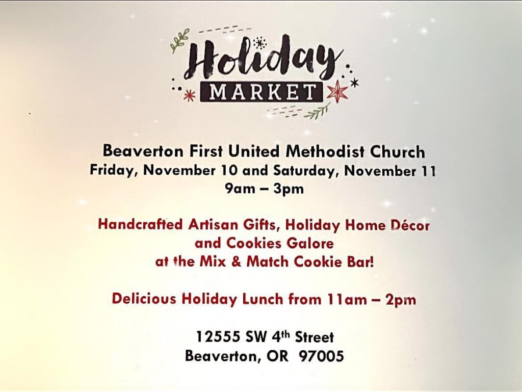 Events Beaverton First UMC