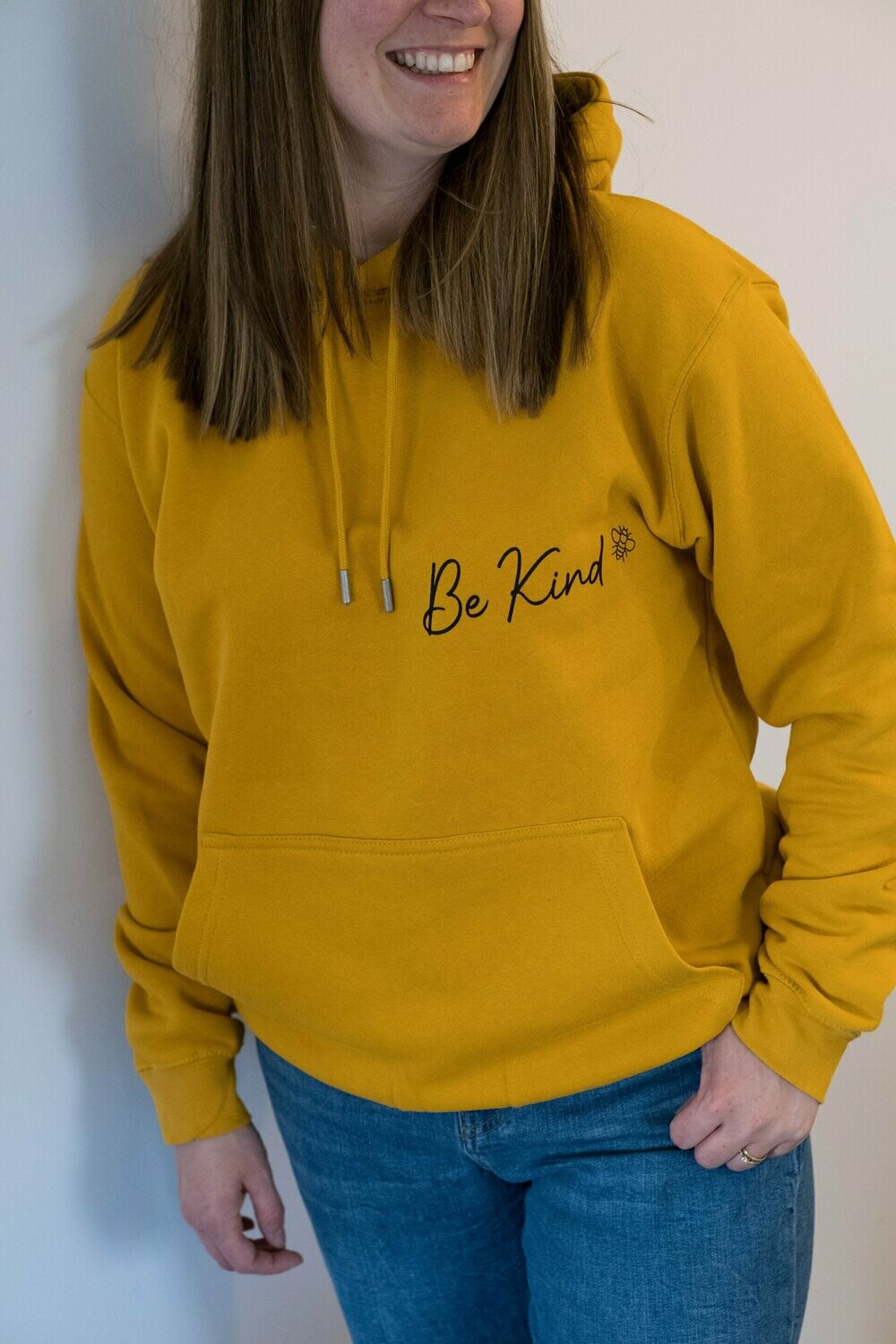 Mustard printing Hoodies Beb2Beb