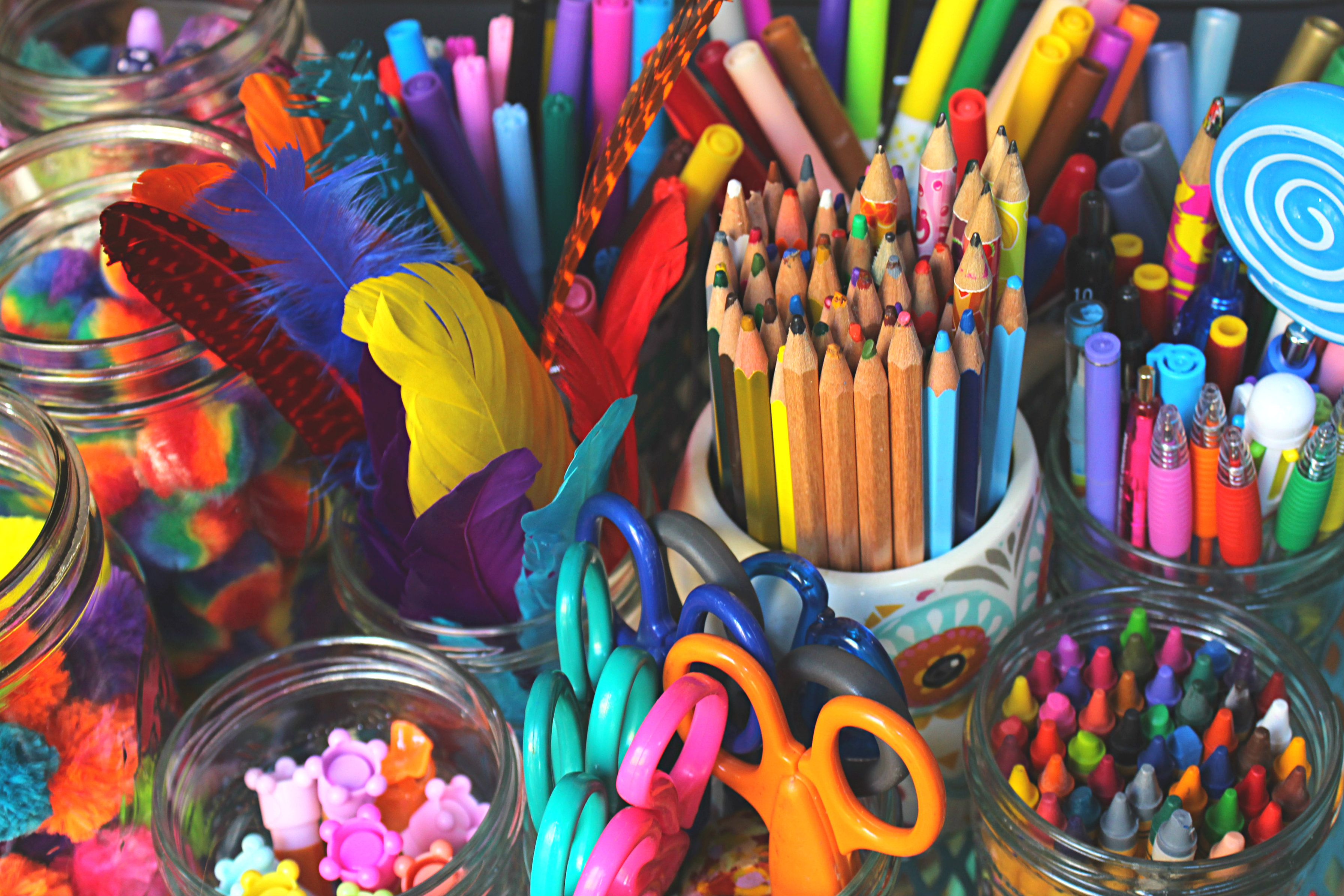 Easy and effective Kids Arts and Crafts Organization Ideas Bebe and Bear