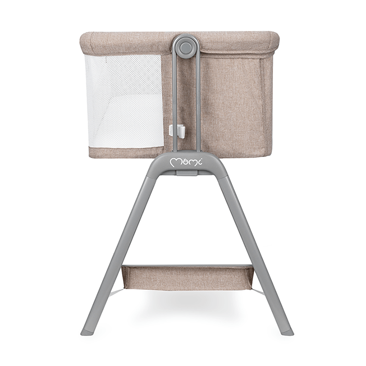 MoMi FIBI Baby Crib Beige Bebehome.mk