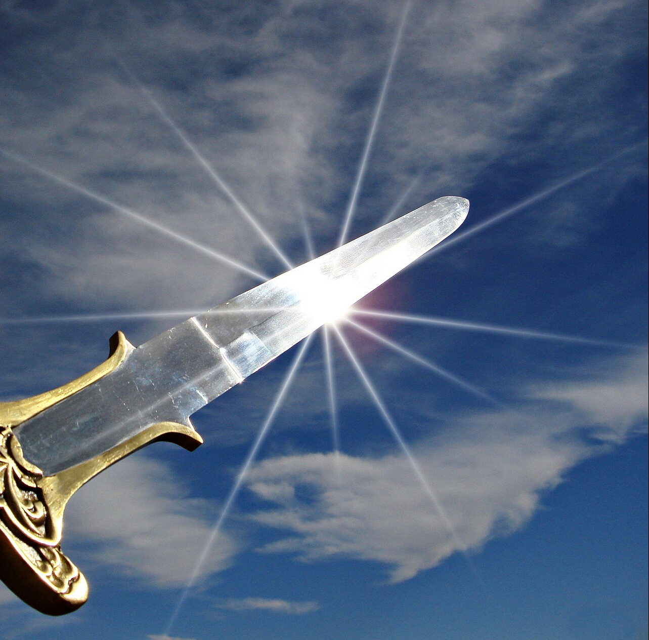 YOU CAN’T BRING A GUN TO A SWORD FIGHT! BE BLESSTIFIED!