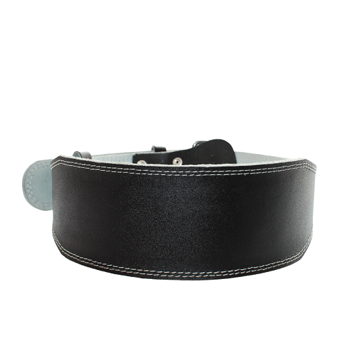 Weightlifting Real Leather Back Support Belt 6 Inch UnPadded