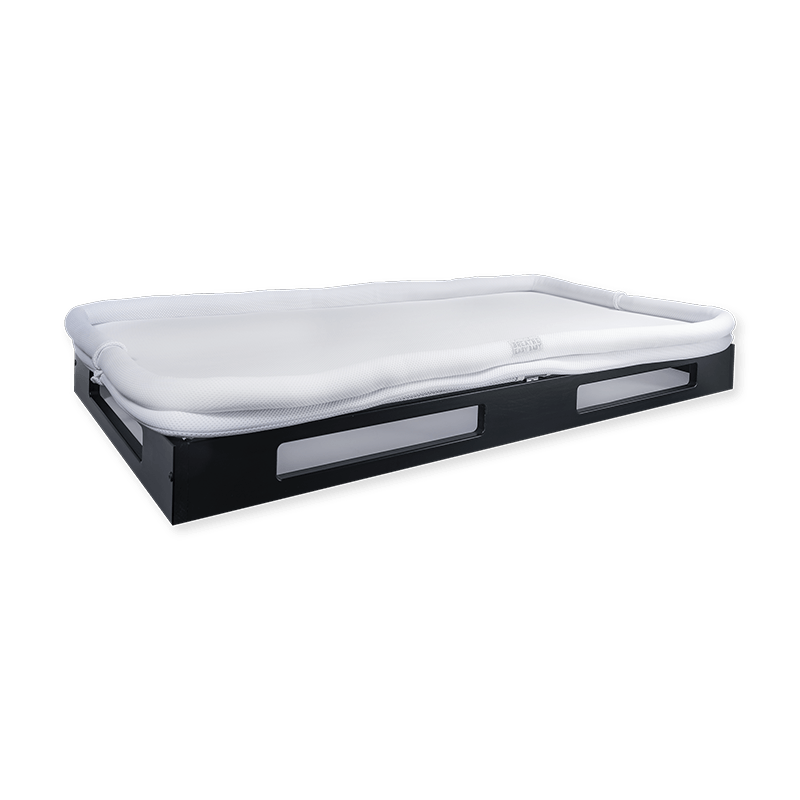 ON SALE! Black Frame with Any Full Mattress Breathe Easy Baby
