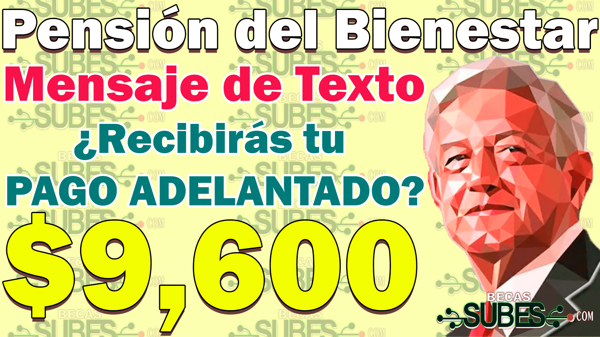 Mensaje De Texto De La Secretaría Del Bienestar Para El ADELANTO De Tu