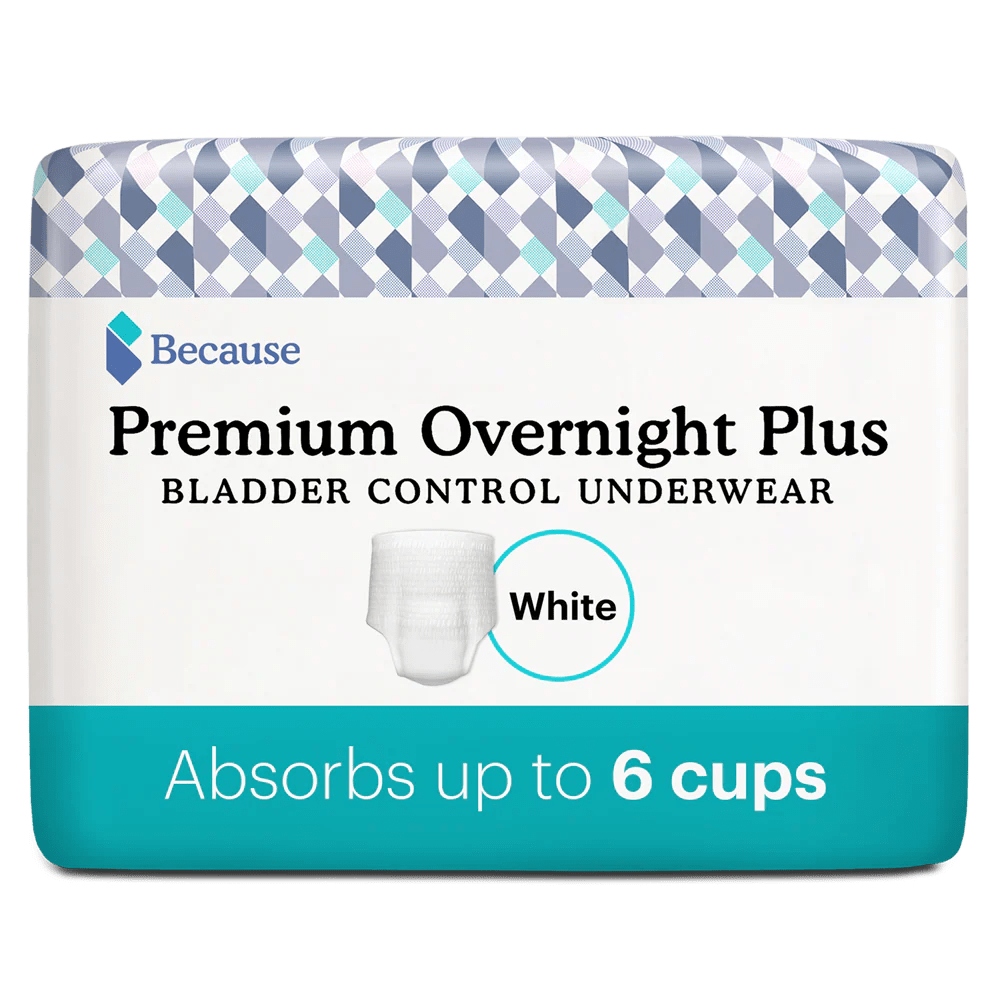 Overnight Incontinence Underwear for Men Soft & Breathable Because