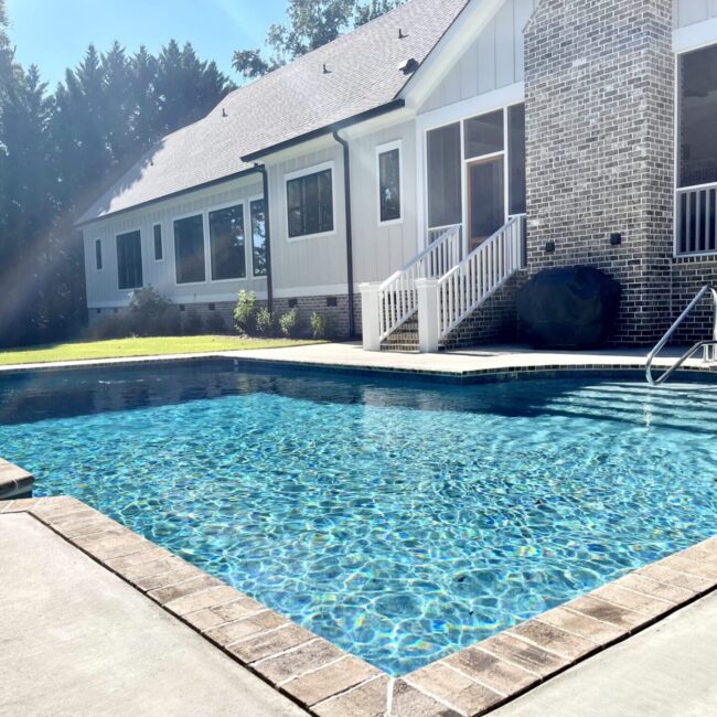 Keg Creek Pool B.E.C. Custom Homes