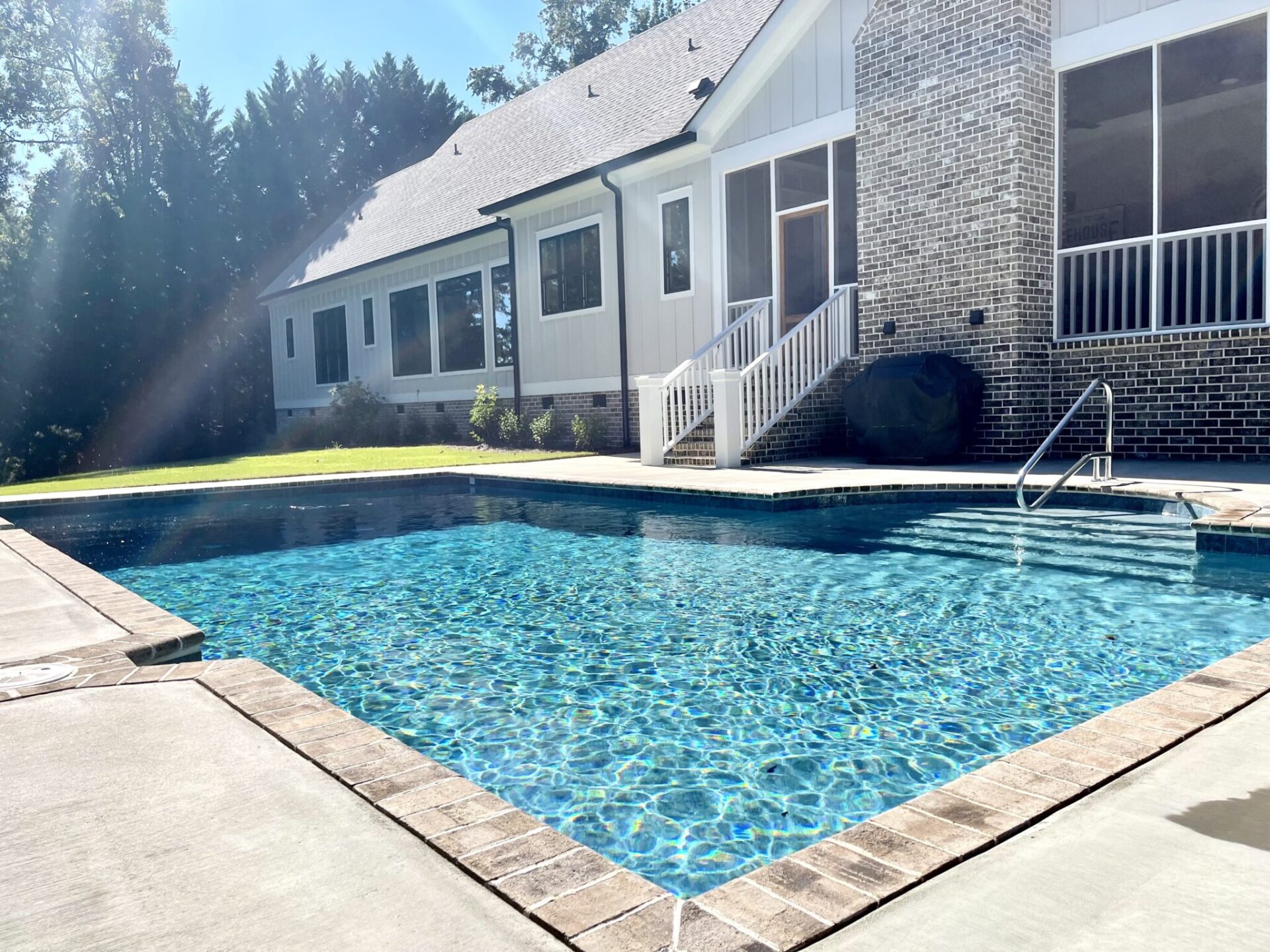Keg Creek Pool B.E.C. Custom Homes