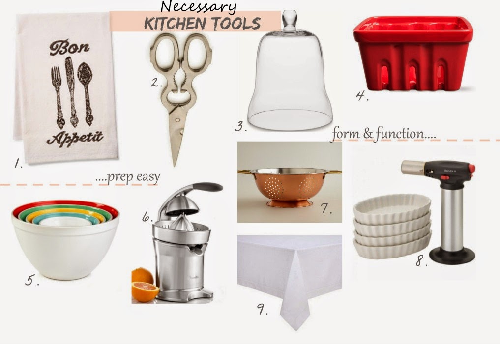 Necessary Kitchen Tools