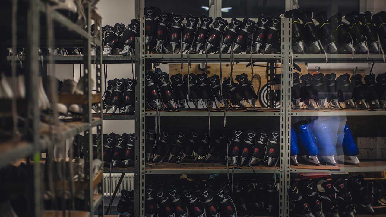 Ice Skate Racks Becker Arena Products Inc