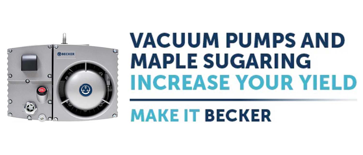 Vacuum Pumps for Maple Sugar Extraction Becker Pumps