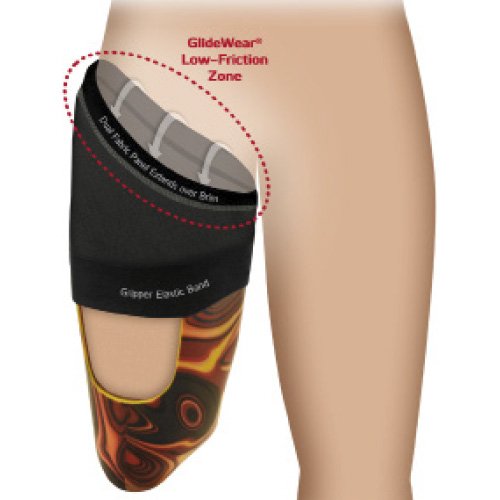 GlideWear A/K Brim Sheath Becker Orthopedic