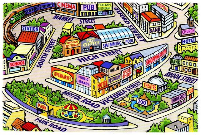 Prepositions Of Place – Level A | Beckett's Blog