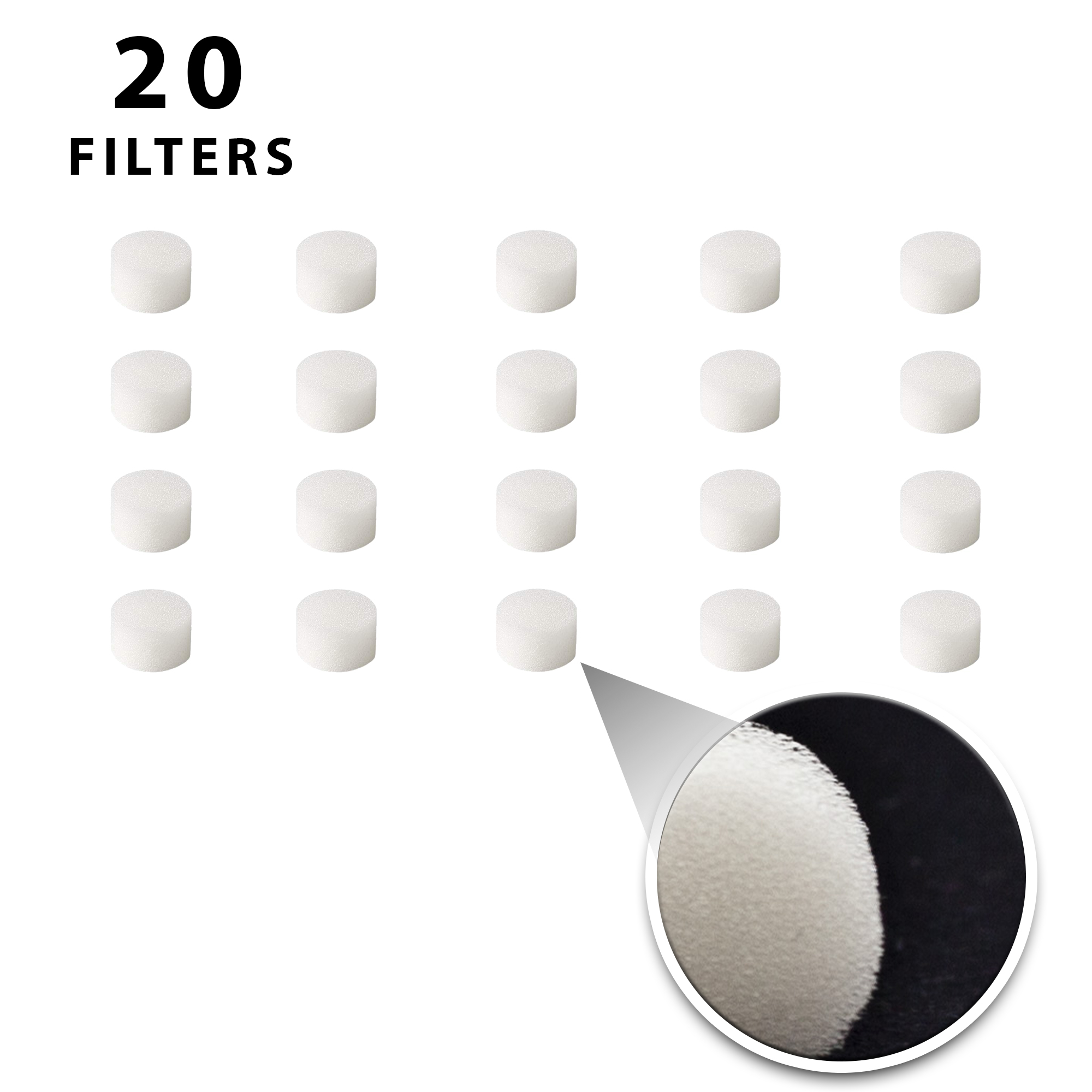 20 pack of Nebulizer Filters! – BeC Medical