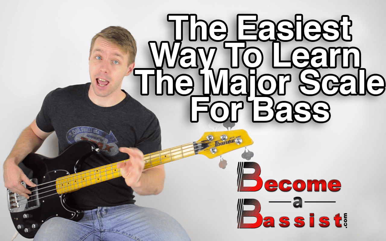 Major Scale bass lesson A Bassist