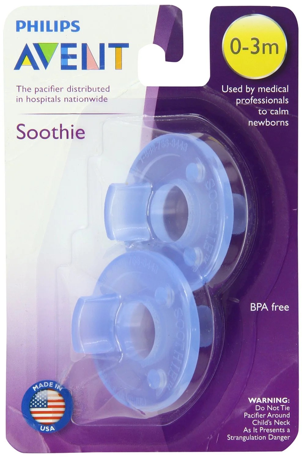 Philips Avent Soothie Pacifier 2Pack Only 2.75!