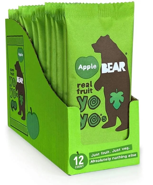 BEAR Fruit Snack Rolls 30Pack as low as 15.93!