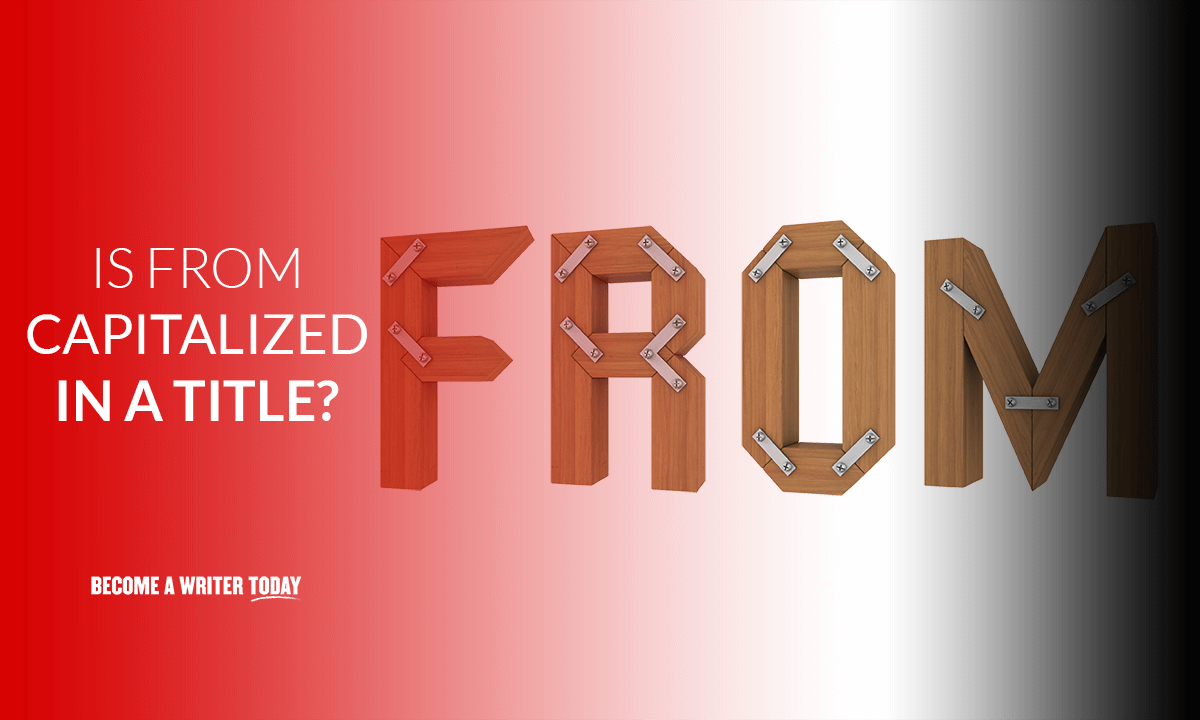 Is From Capitalized In A Title?