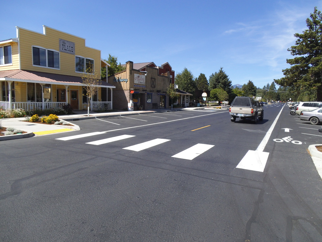 Street Improvements, Sisters, Oregon Becon Civil Engineering & Land