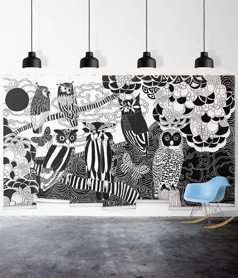 Wallpapering tricks for making your walls look