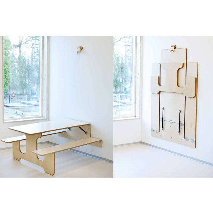 Foldable furniture for small apartments becoration