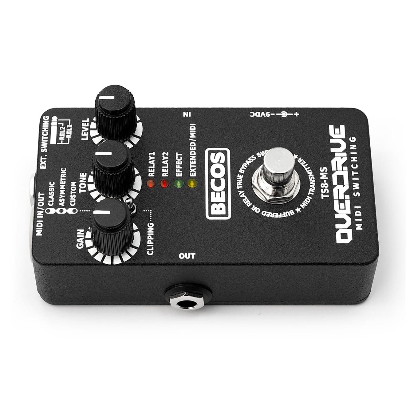 Overdrive / MIDI Amp Channel Switcher BECOS FX