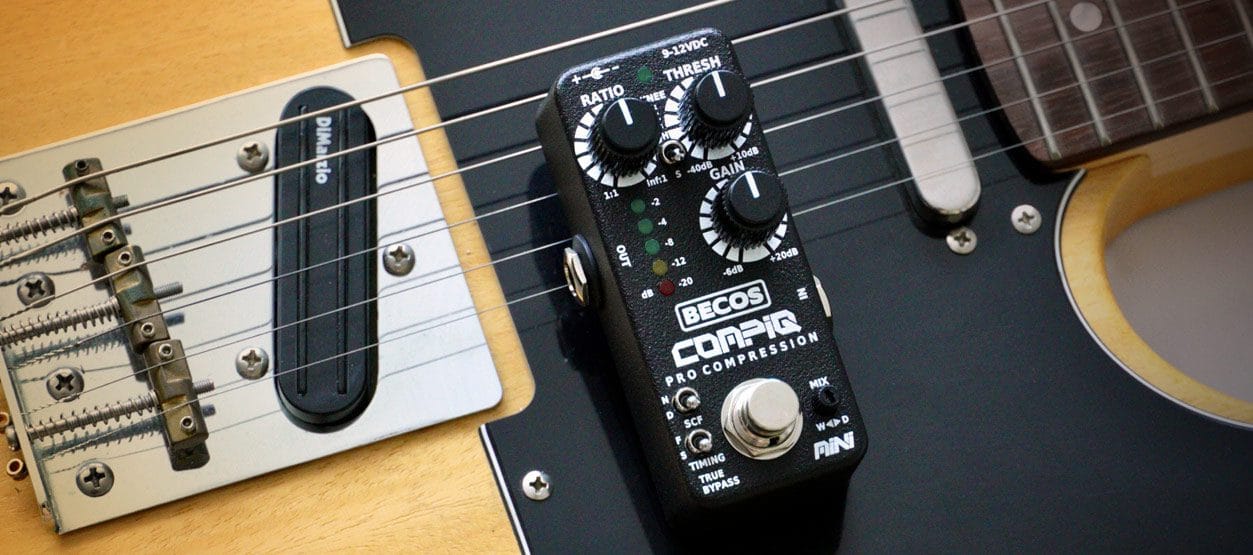 Guitar & Bass Mini Compressor Pedals Technical Shootout BECOSFX