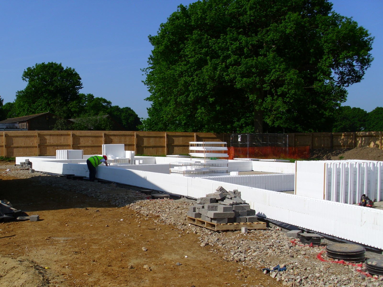 Social housing, Kent 18 no. BecoWallform affordable home