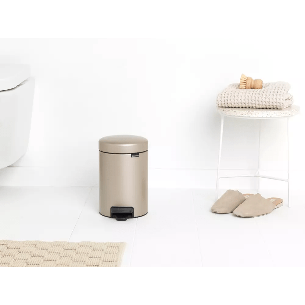 Pedal bin Brabantia Newicon 3 l, Metallic Gold