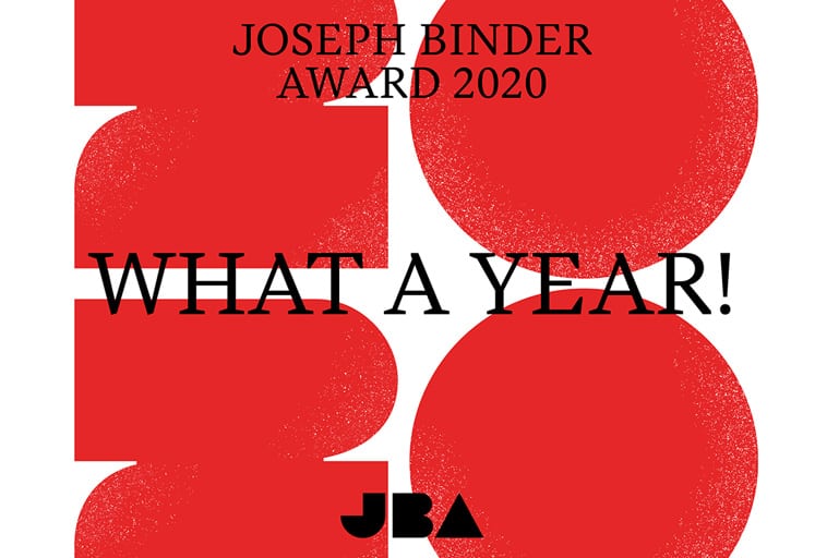 Joseph Binder Award 2020 BEDA