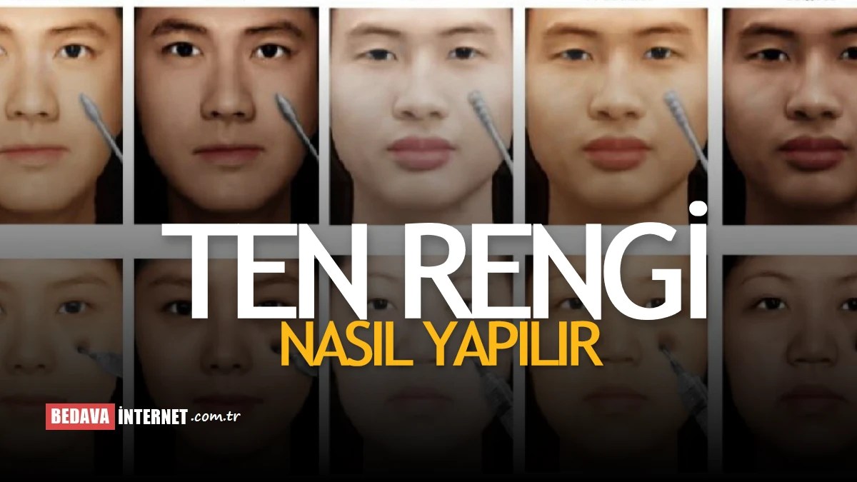 Ten Rengi Nasıl Elde Edilir Boya İle Ten Rengi Nasıl Yapılır? Eğitim