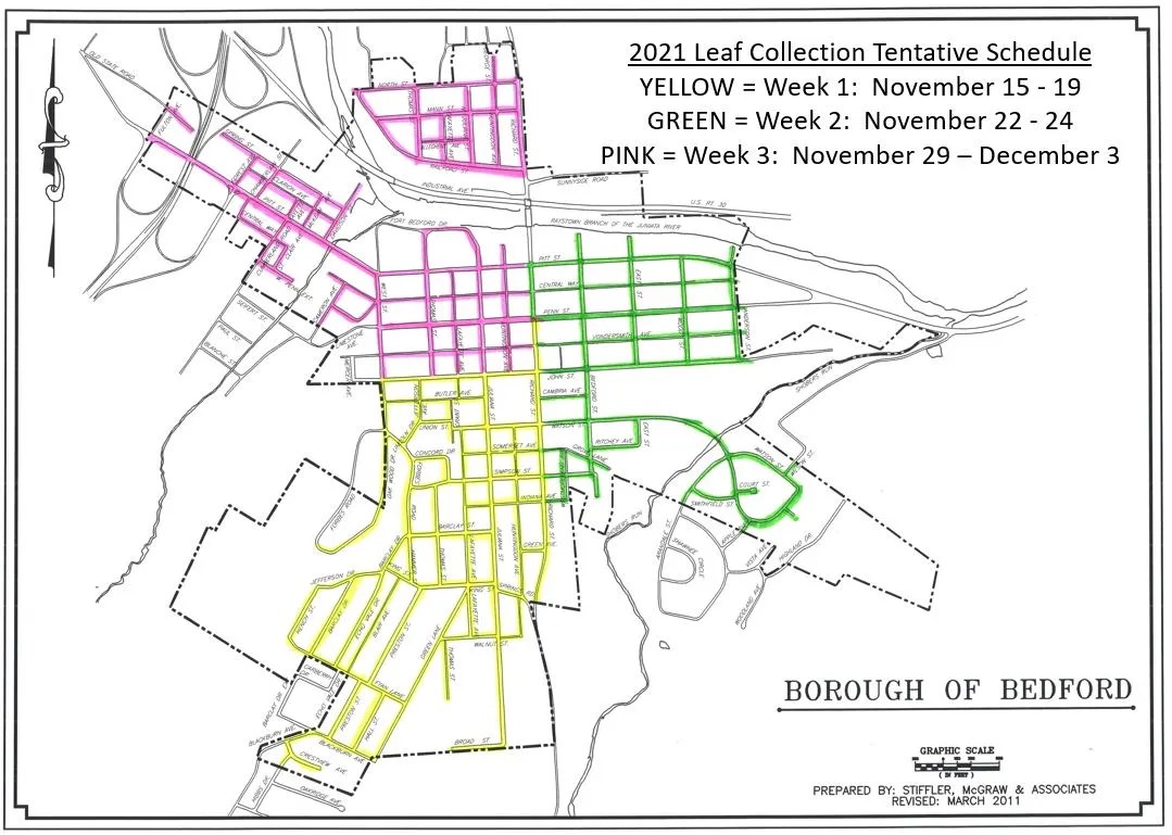 bedford fall foliage festival 2023 2021 Leaf Collection Bedford Borough