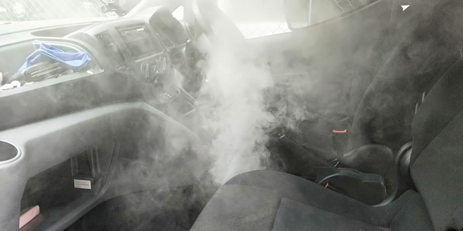 can you fumigate a car karristeiber