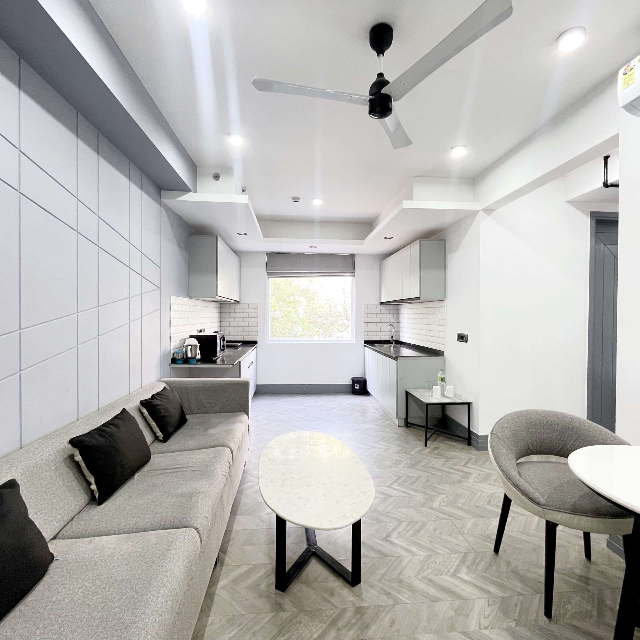 Serviced Apartment in Gurgaon Bedchambers