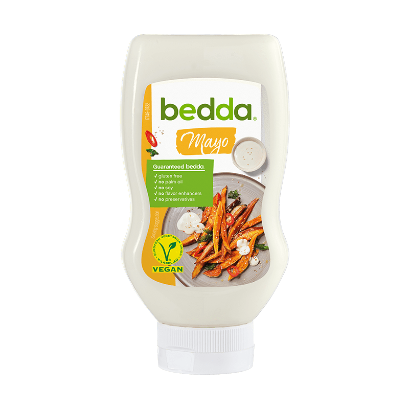 Vegan Mayo Mayonnaise without egg and lactose bedda world