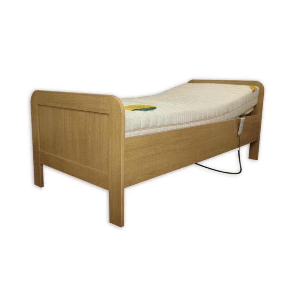 Elektrische Seniorenbed Traagschuim Bamboe Matras