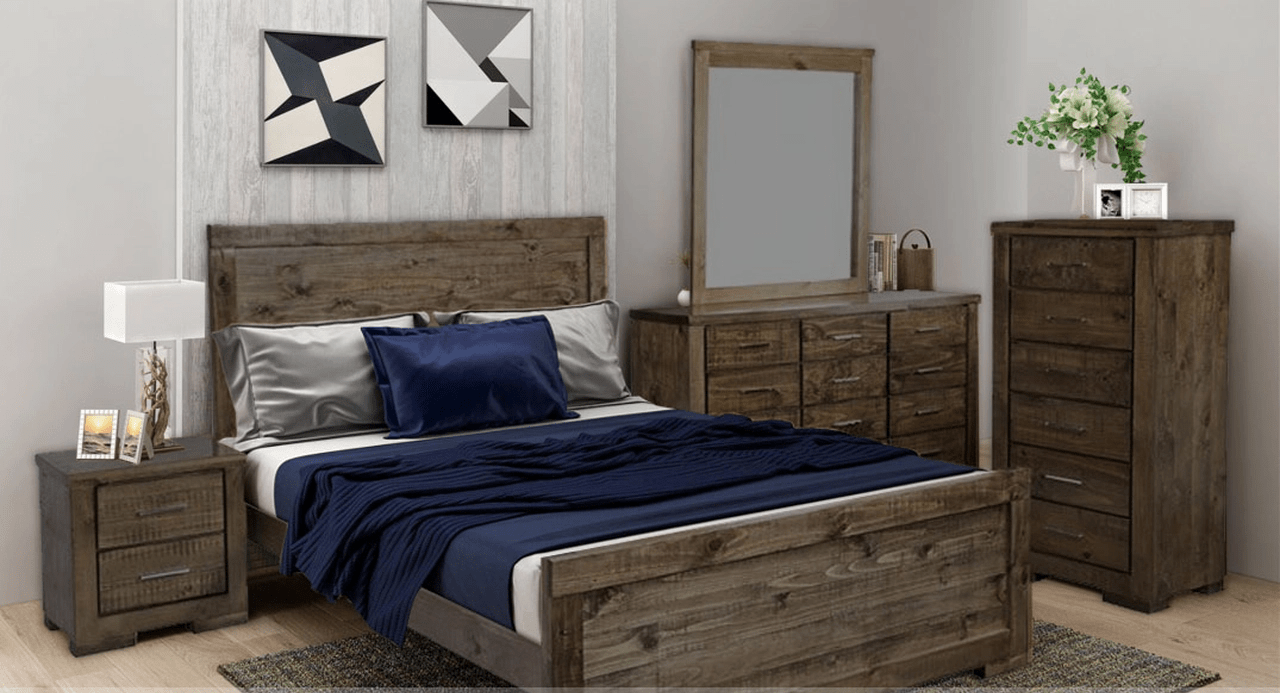 Rustic Queen Bed