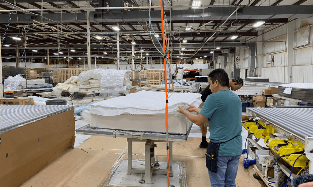 Kingsdown's flagship facility shows company's commitment to quality