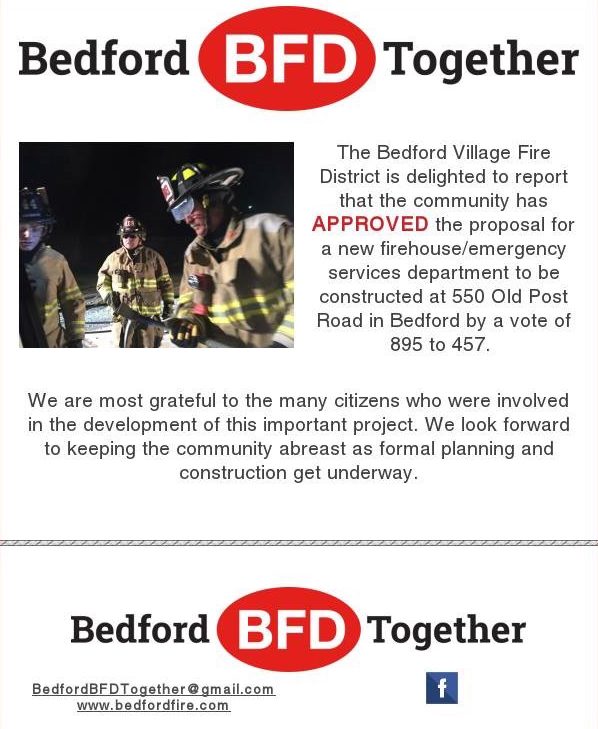 Bedford Fire Department Westchester County, New York