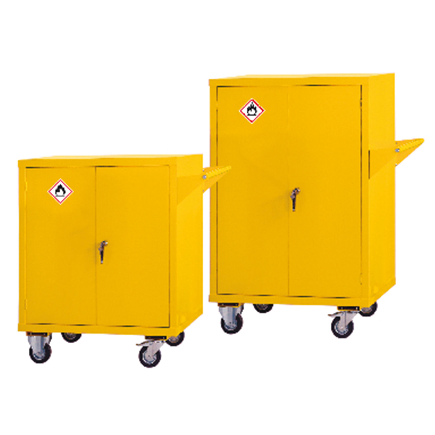 1 Shelf Mobile Flammable Storage Bedford Shelving Ltd