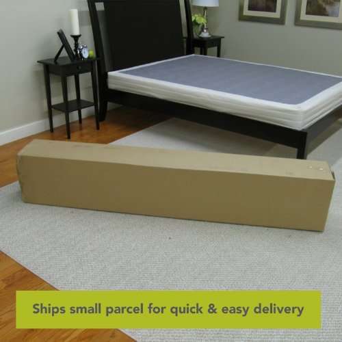 Instant Foundation Regular Profile Foundation Box Spring Replacement Bed Frame & Box Spring
