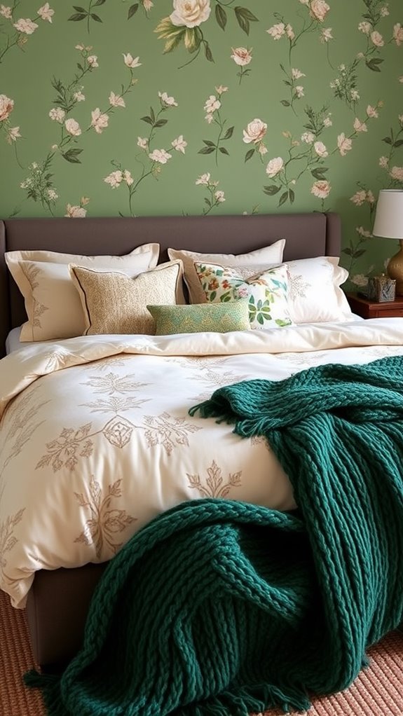 What Color Comforter Goes With Green Walls 25 Stylish Ideas Bed Guides