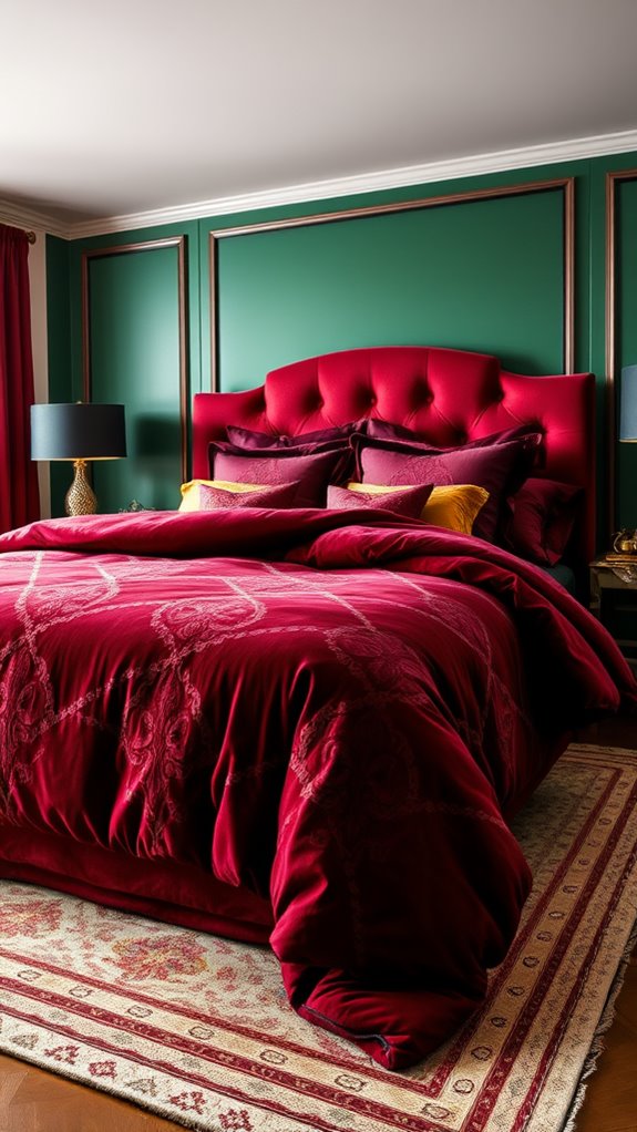 What Color Comforter Goes With Green Walls 25 Stylish Ideas Bed Guides