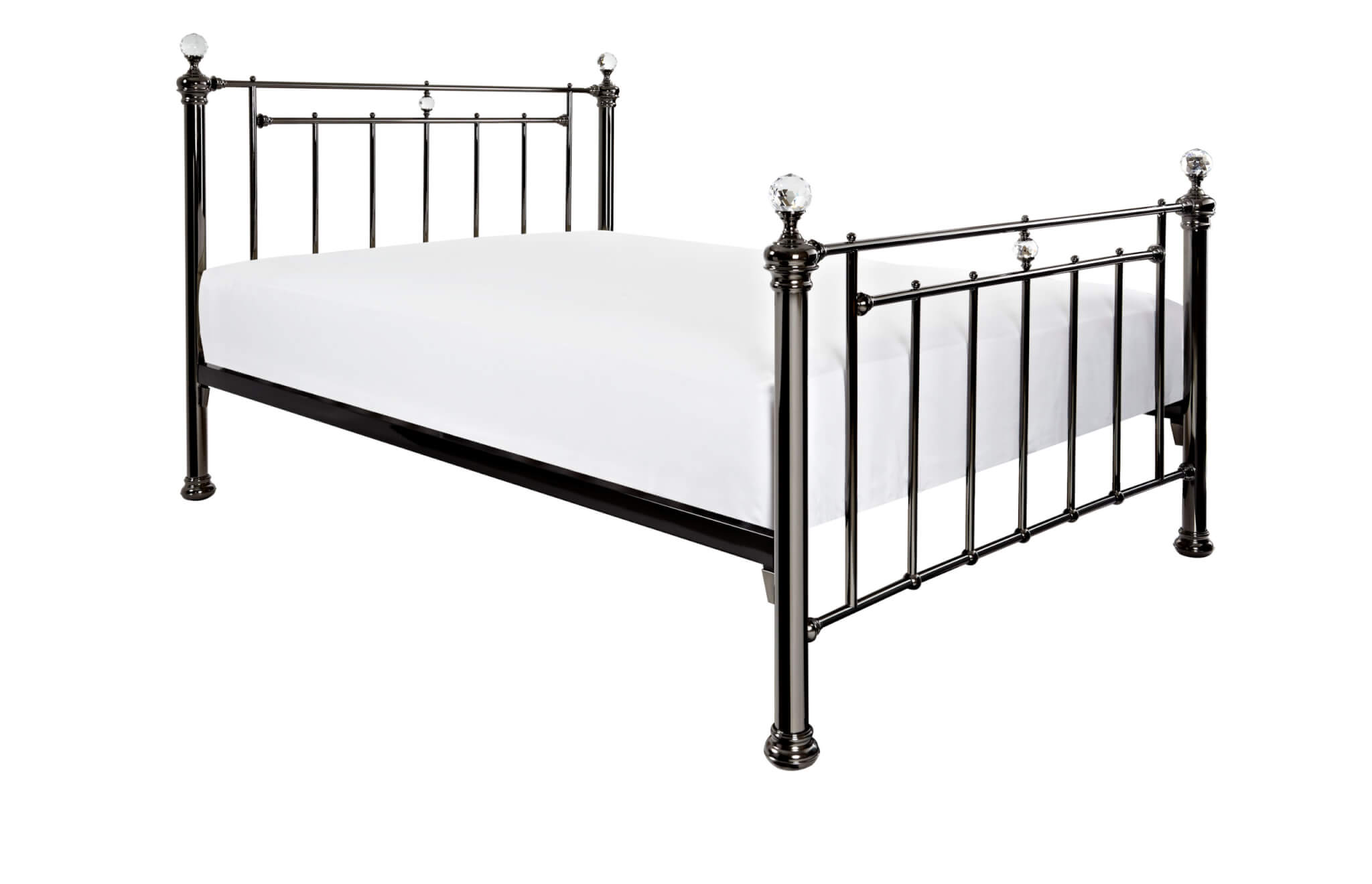 Stratford Metal Bed Frame Bedknobs