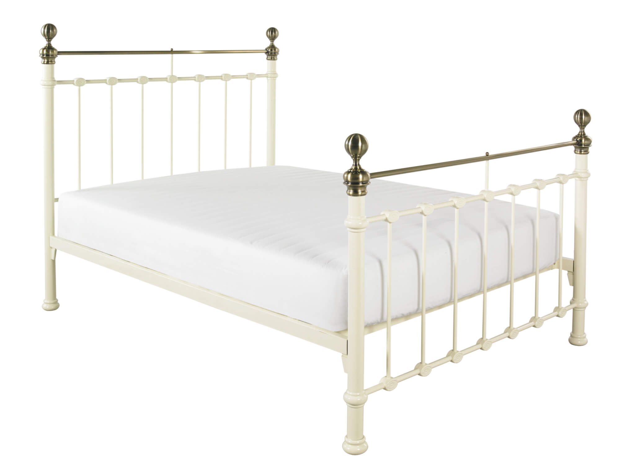 York Metal Bed Frame Bedknobs