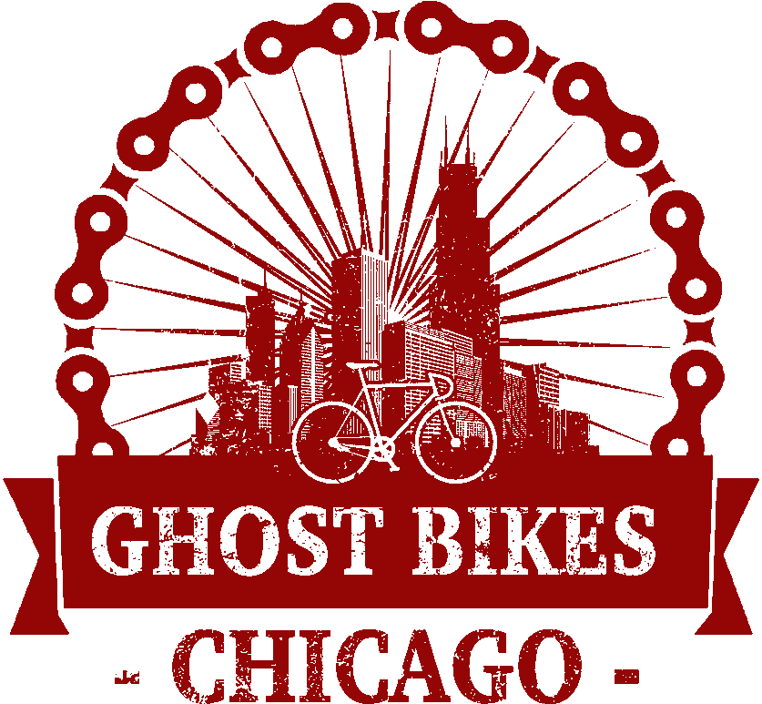 Ghost Bikes Chicago Chicago Ghost Bikes